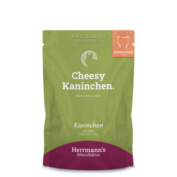 Herrmanns Katze Kaninchen und Käse