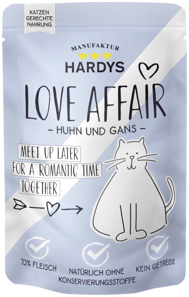 Hardys Traum Love Affair Huhn & Gans 100g Pouch