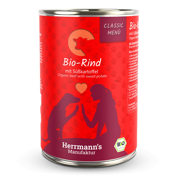 Herrmanns Bio-Rind mit Süßkartoffeln
