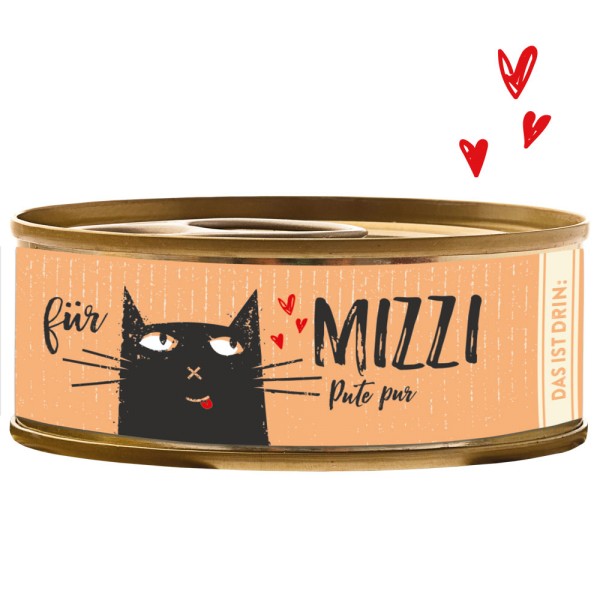 Bubeck Mizzi Pute pur 100g Katzenfutter