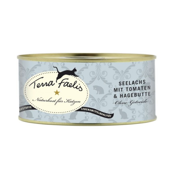 Terra Faelis Lachs mit Kürbis & Hagebutte 100g