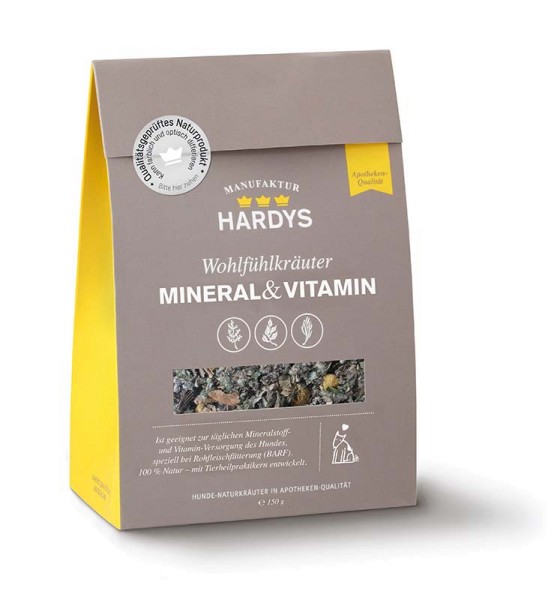 Hardys Traum Wohlfühlkräuter Mineral & Vitamin 150g