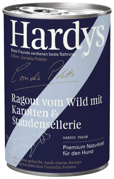 Hardys Traum Cornelia Poletto Ragout vom Wild mit Karotten 400g
