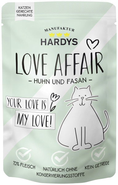 Hardys Traum Love Affair Huhn & Fasan 100g Pouch