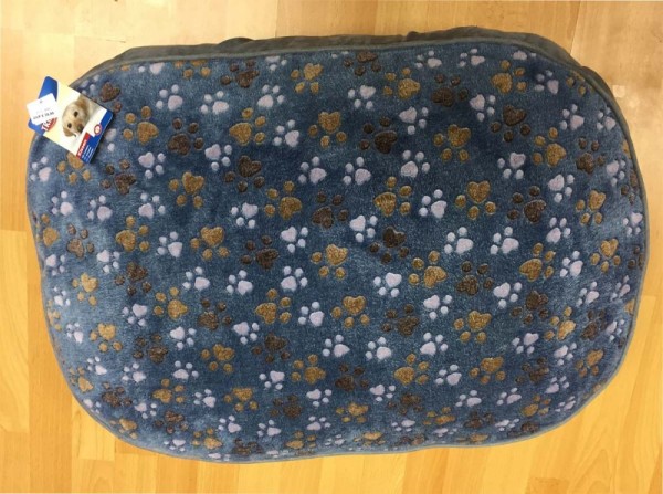 Trixie Kissen Laslo grau/blau