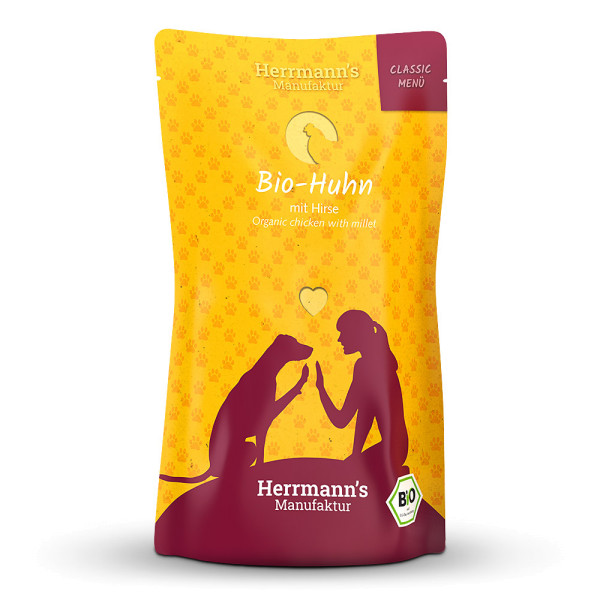Herrmanns Bio-Huhn mit Hirse 130g