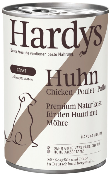 Hardys Traum Craft Huhn und Möhre 400g