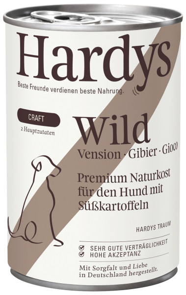 Hardys Traum Craft Schwarzwild und Süßkartoffel 400g