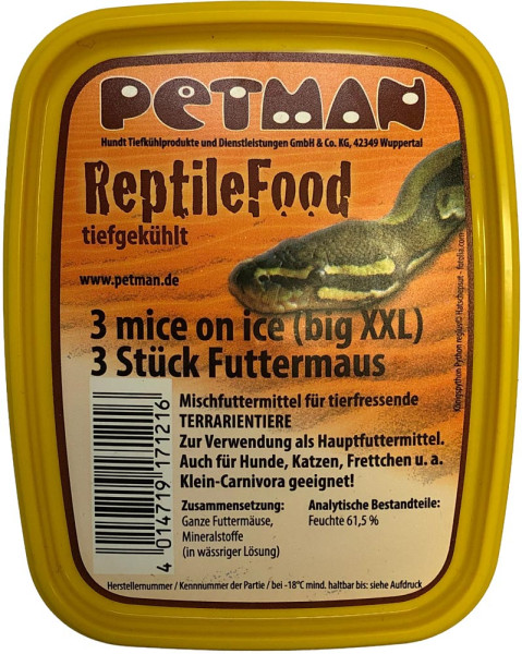 Petman MICE on ice - Big XXL Futtermaus 3 Stk.