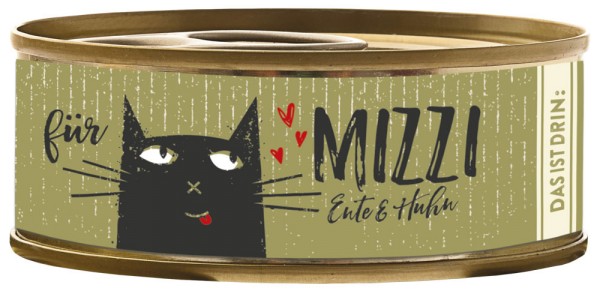 Bubeck Mizzi Ente & Huhn 100g Katzenfutter