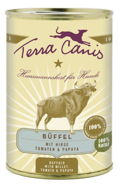 Terra Canis Classic Menü Büffel