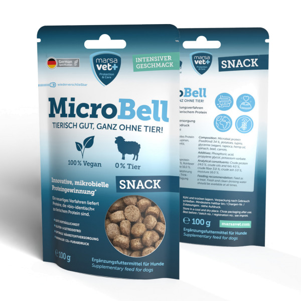 Marsavet MicroBell Snack Vegan 100g