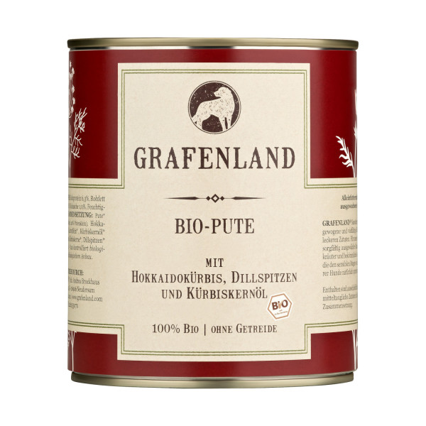 Grafenland Variation Bio Pute mit frischem Hokkaidokürbis