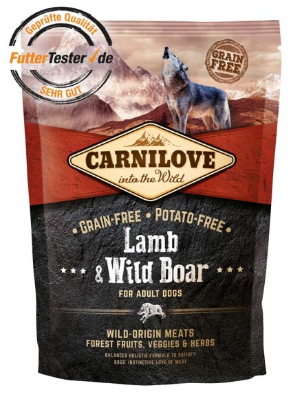Carnilove Lamb & Wild Boar Adult