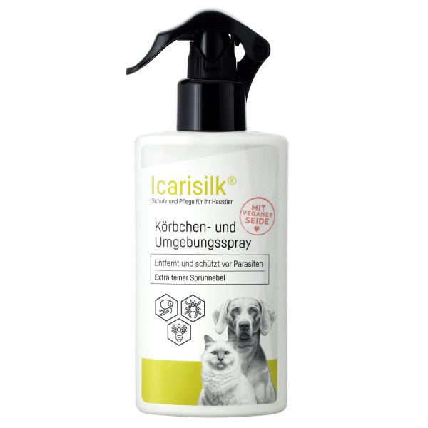 Hardys Traum Icarisilk® Körbchen- und Umgebungsspray für Hunde und Katzen 250 ml