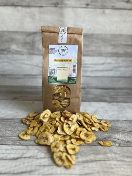 TierFit Bananenchips