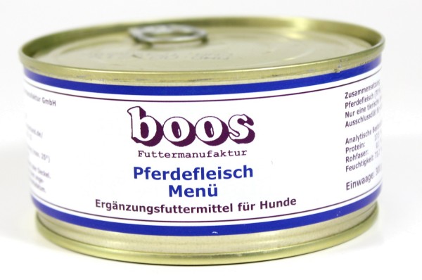 Boos Pferdefleisch Menü