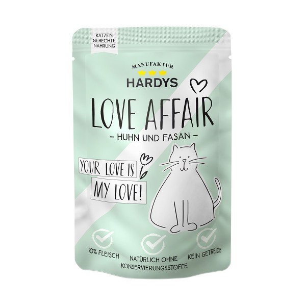 Hardys Traum Love Affair Huhn & Fasan 100g Pouch