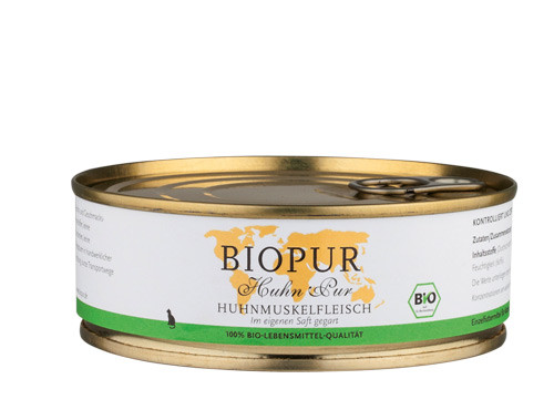 BIOPUR Huhnmuskelfleisch pur