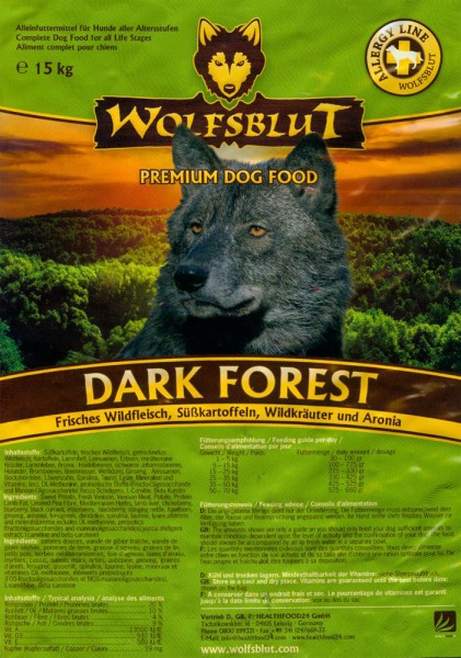 Wolfsblut Dark Forest Trockenfutter