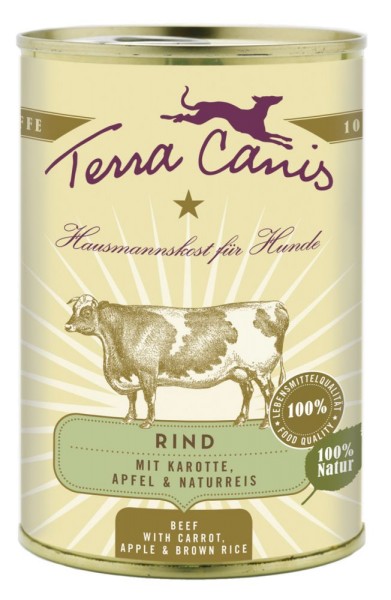 Terra Canis Classic Menü Rind