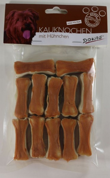 Dokas Kauknochen mit Huhn