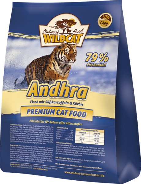 Wildcat Andhra Katzenfutter 3kg
