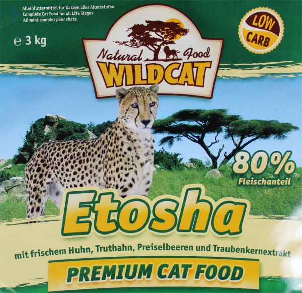 Wildcat Etosha Katzenfutter 3kg
