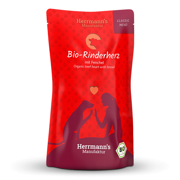 Herrmanns Bio Rinderherz mit Fenchel 130g