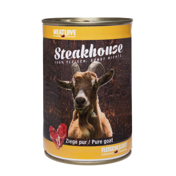 Fleischeslust Meatlove Steakhouse 100% Ziege pur