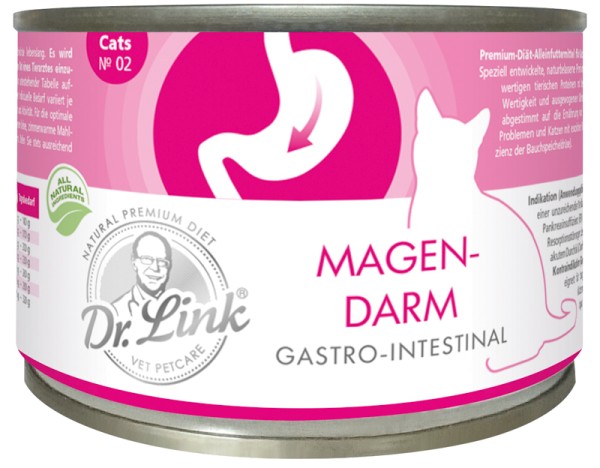 Dr. Link Magen-Darm Diät 200g für Katzen